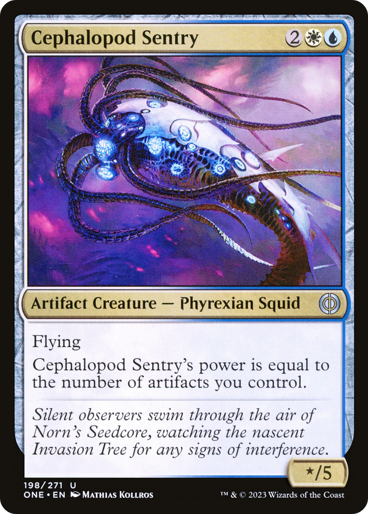 Cephalopod Sentry [Phyrexia: All Will Be One] | Anubis Games and Hobby