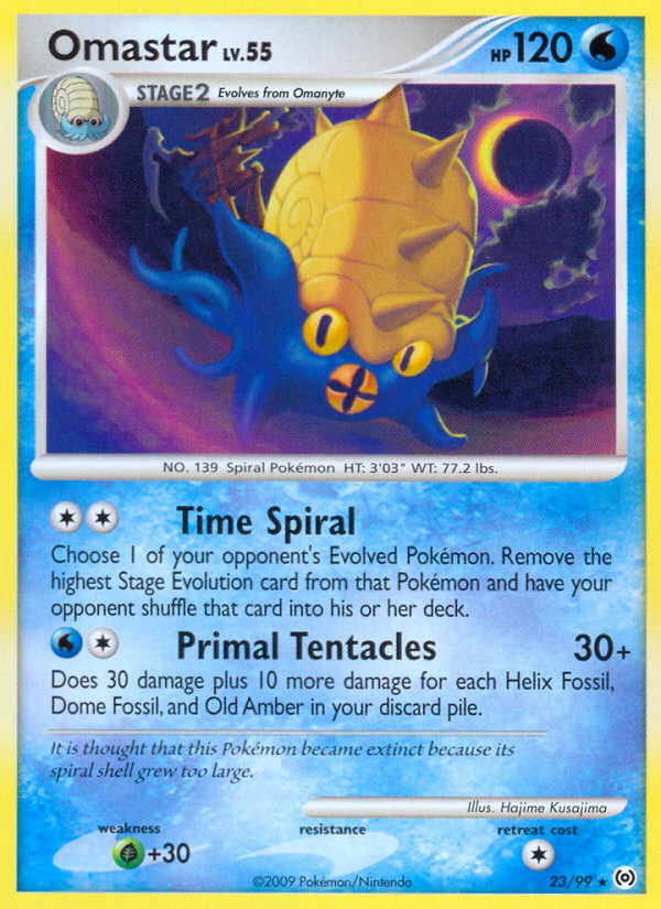 Omastar (23/99) [Platinum: Arceus] | Anubis Games and Hobby