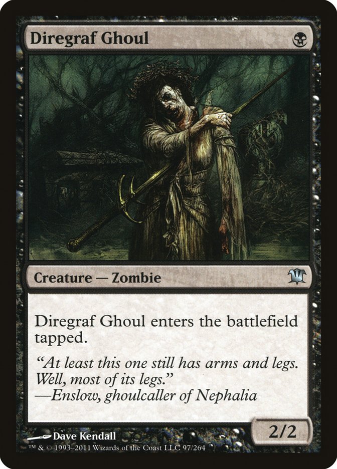 Diregraf Ghoul [Innistrad] | Anubis Games and Hobby