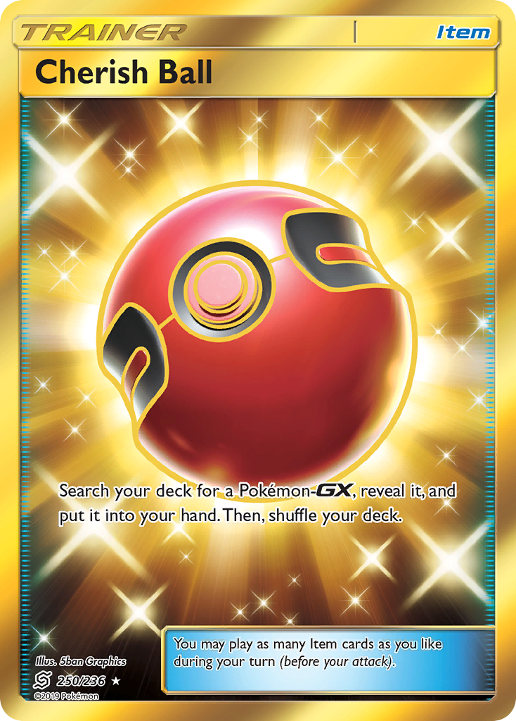 Cherish Ball (250/236) [Sun & Moon: Unified Minds] | Anubis Games and Hobby