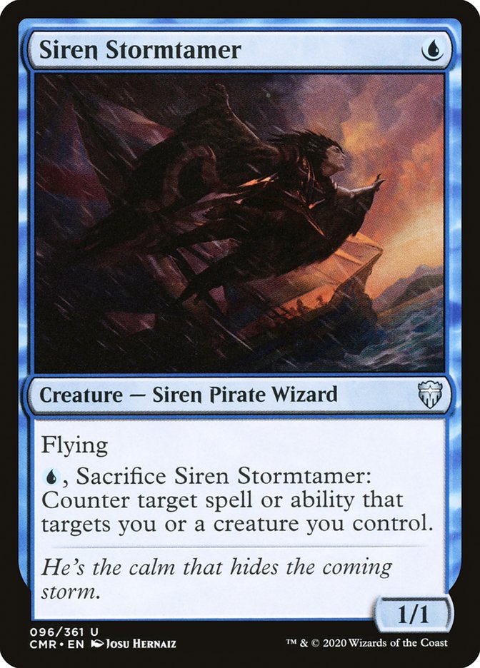 Siren Stormtamer [Commander Legends] | Anubis Games and Hobby