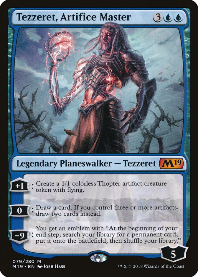 Tezzeret, Artifice Master [Core Set 2019] | Anubis Games and Hobby