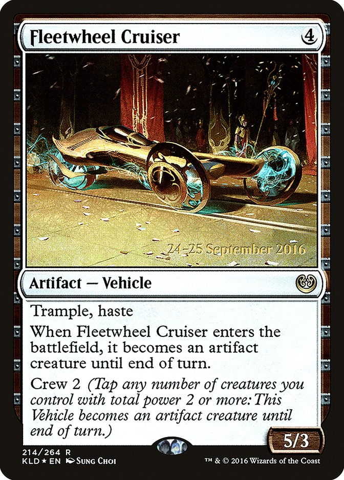 Fleetwheel Cruiser [Kaladesh Prerelease Promos] | Anubis Games and Hobby