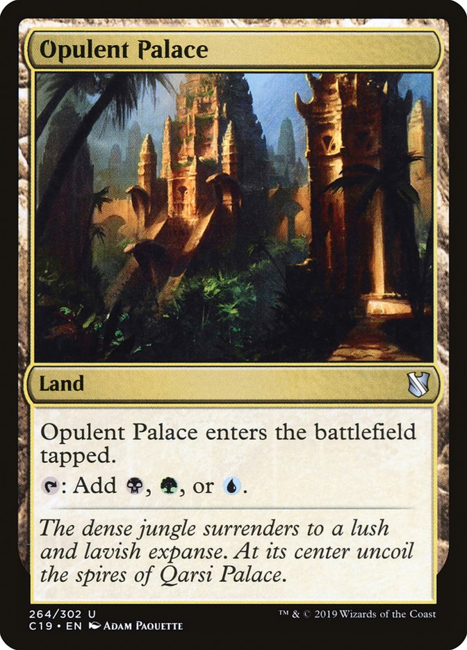 Opulent Palace [Commander 2019] | Anubis Games and Hobby