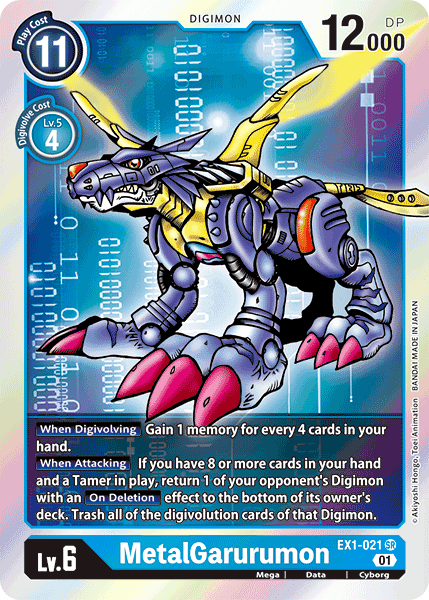 MetalGarurumon [EX1-021] [Classic Collection] | Anubis Games and Hobby