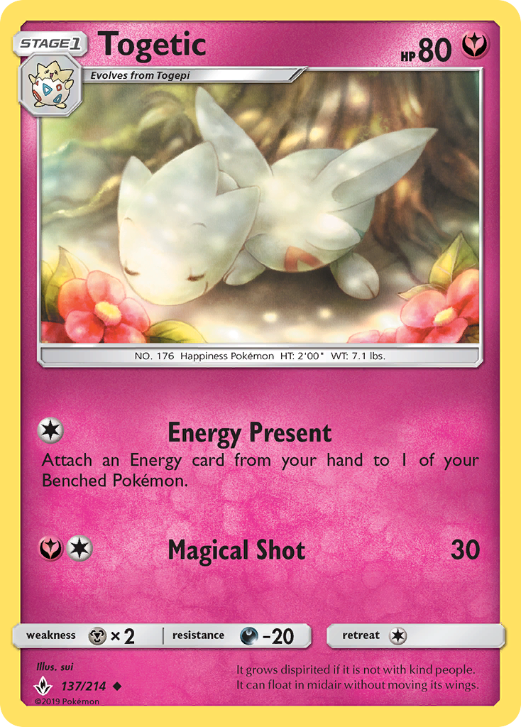 Togetic (137/214) [Sun & Moon: Unbroken Bonds] | Anubis Games and Hobby