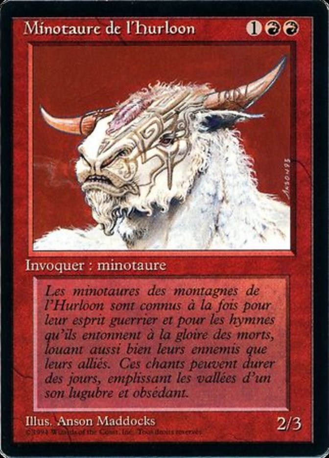 Hurloon Minotaur [Foreign Black Border] | Anubis Games and Hobby