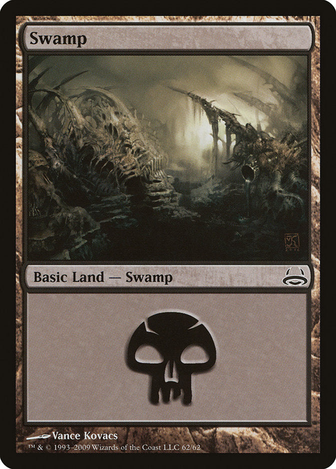 Swamp (62) [Duel Decks: Divine vs. Demonic] | Anubis Games and Hobby