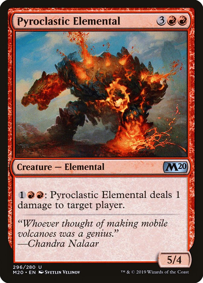 Pyroclastic Elemental [Core Set 2020] | Anubis Games and Hobby