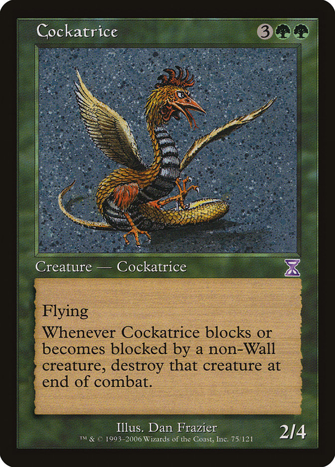 Cockatrice [Time Spiral Timeshifted] | Anubis Games and Hobby