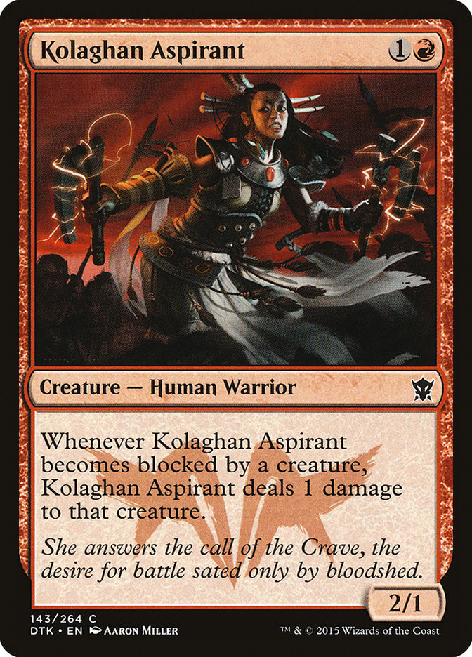 Kolaghan Aspirant [Dragons of Tarkir] | Anubis Games and Hobby