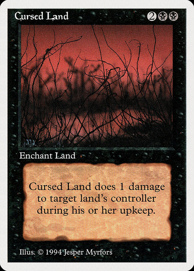 Cursed Land [Summer Magic / Edgar] | Anubis Games and Hobby