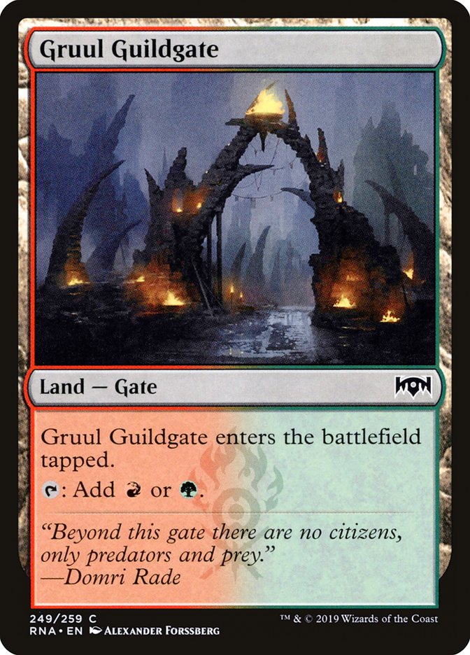 Gruul Guildgate (249/259) [Ravnica Allegiance] | Anubis Games and Hobby