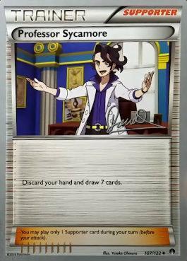 Professor Sycamore (107/122) (Infinite Force - Diego Cassiraga) [World Championships 2017] | Anubis Games and Hobby