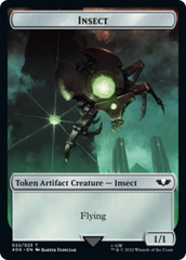 Necron Warrior // Insect Double-Sided Token [Warhammer 40,000 Tokens] | Anubis Games and Hobby