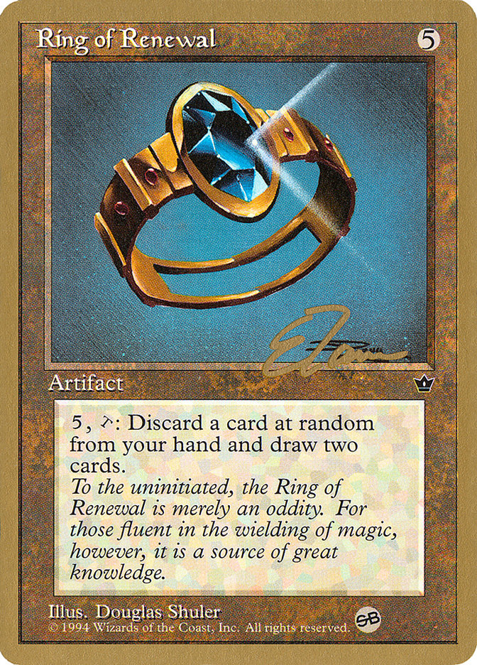 Ring of Renewal (Eric Tam) (SB) [Pro Tour Collector Set] | Anubis Games and Hobby