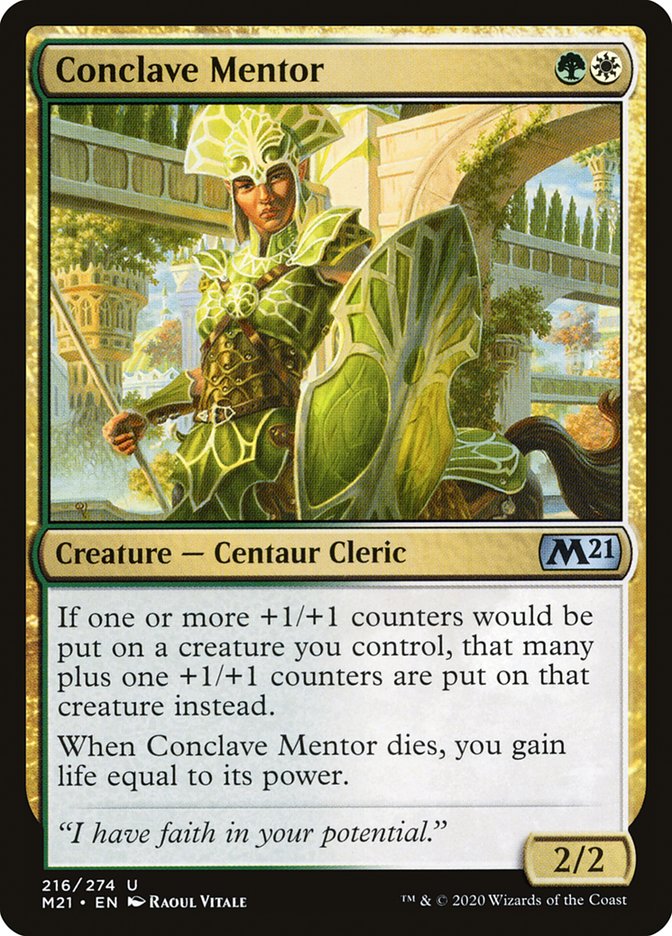 Conclave Mentor [Core Set 2021] | Anubis Games and Hobby