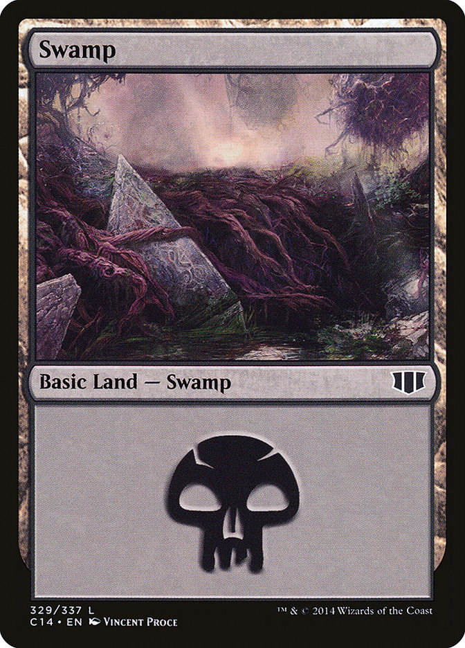 Swamp (329) [Commander 2014] | Anubis Games and Hobby