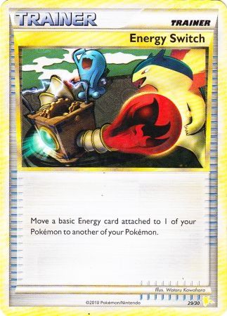 Energy Switch (29/30) [HeartGold & SoulSilver: Trainer Kit - Raichu] | Anubis Games and Hobby