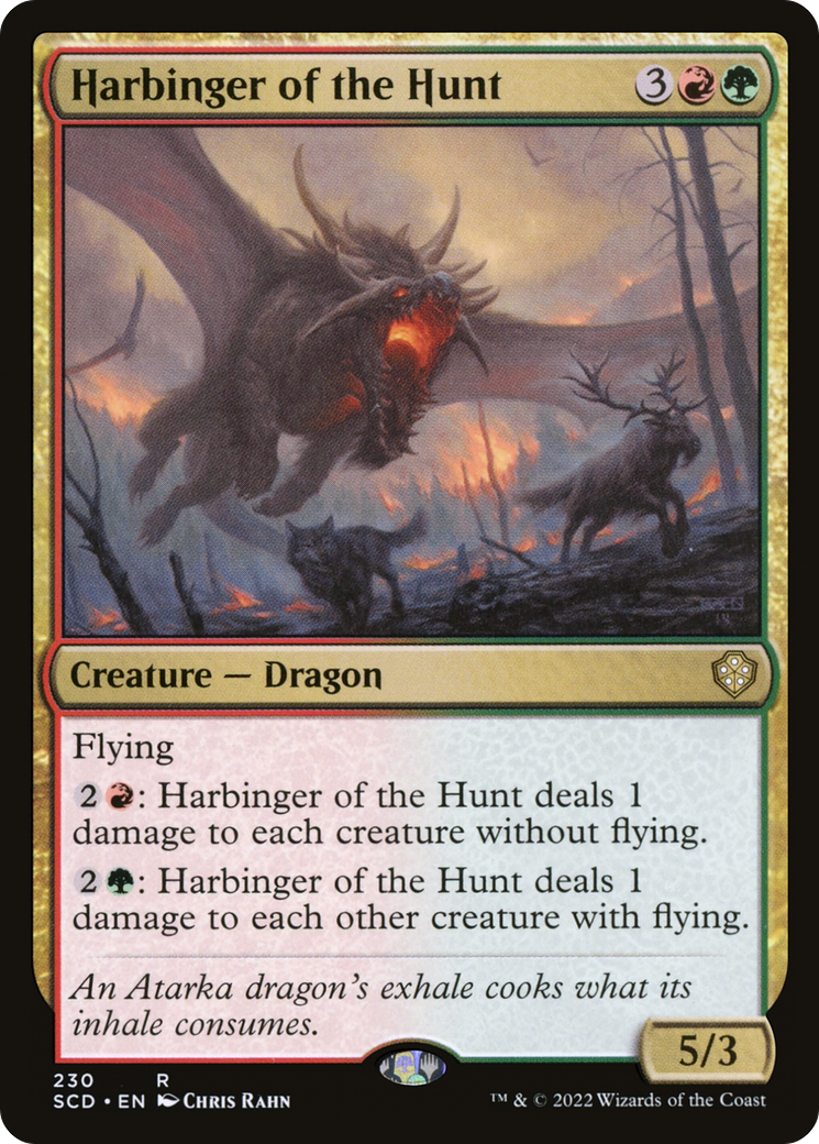 Harbinger of the Hunt [Starter Commander Decks] | Anubis Games and Hobby