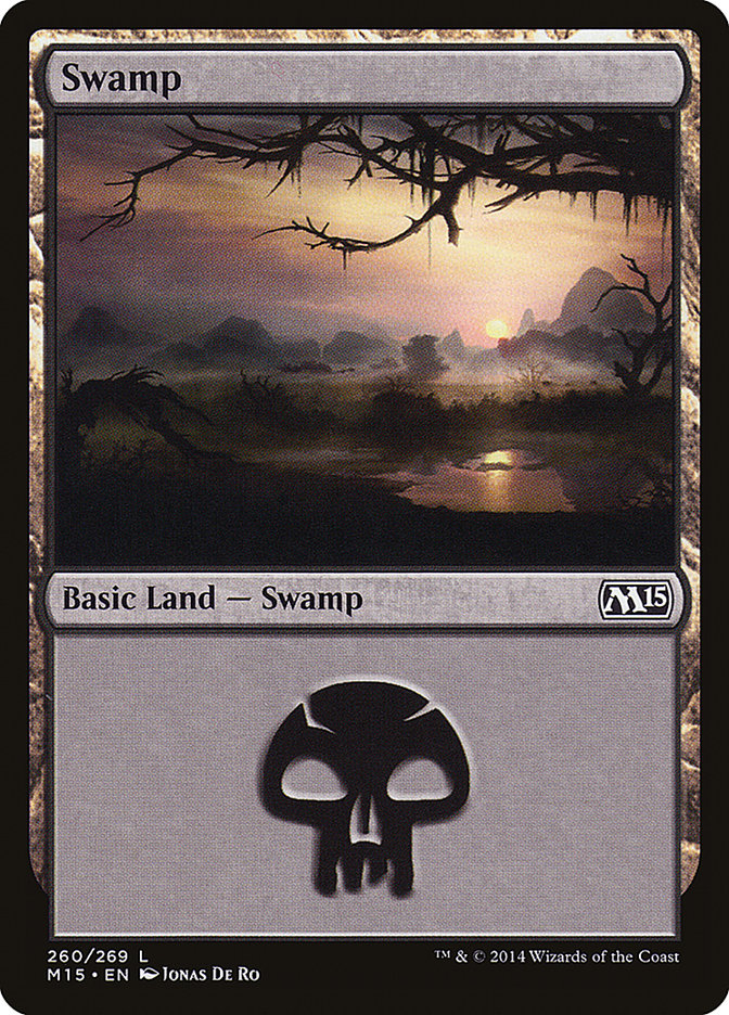 Swamp (260) [Magic 2015] | Anubis Games and Hobby