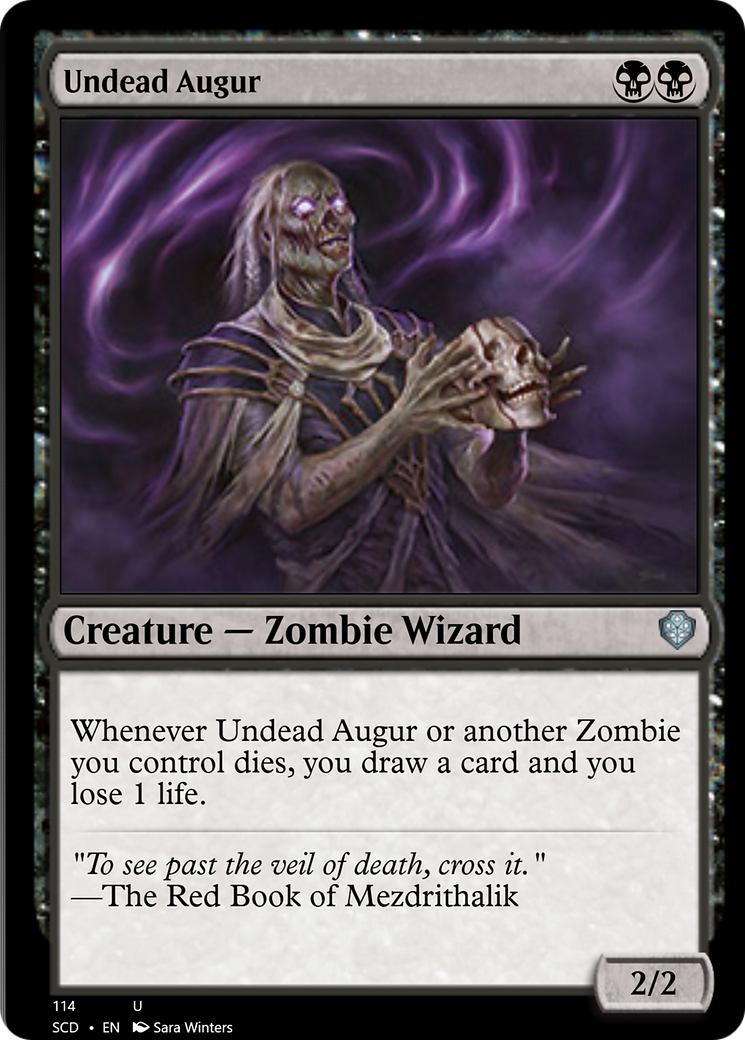 Undead Augur [Starter Commander Decks] | Anubis Games and Hobby