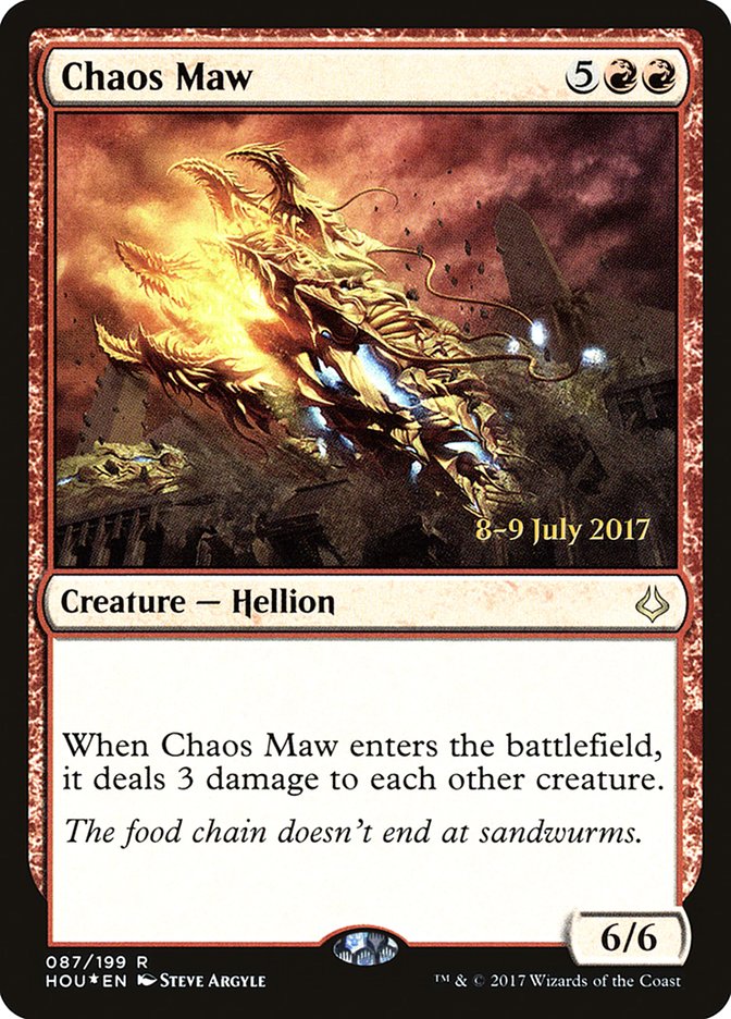 Chaos Maw [Hour of Devastation Prerelease Promos] | Anubis Games and Hobby