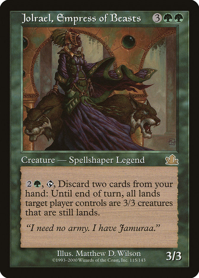 Jolrael, Empress of Beasts [Prophecy] | Anubis Games and Hobby