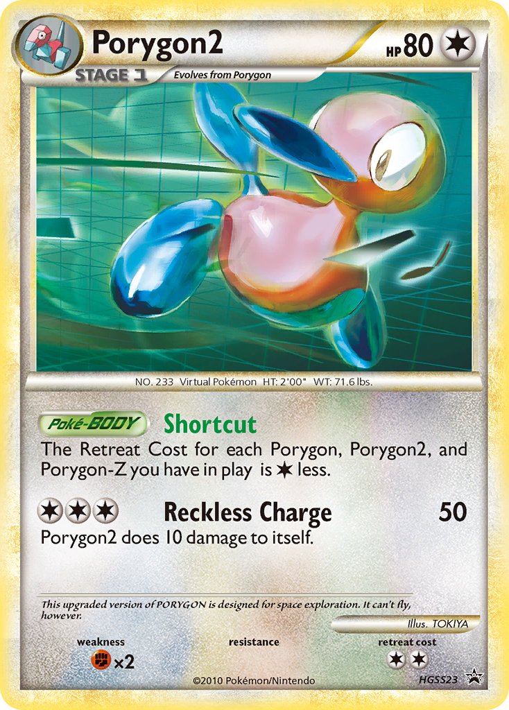 Porygon2 (HGSS23) [HeartGold & SoulSilver: Black Star Promos] | Anubis Games and Hobby