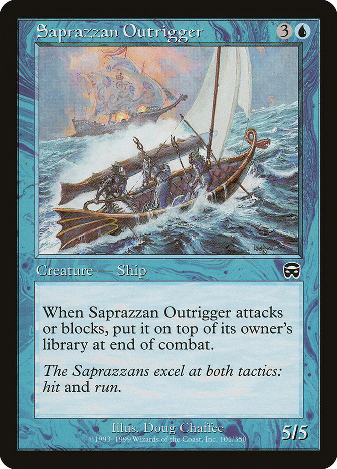 Saprazzan Outrigger [Mercadian Masques] | Anubis Games and Hobby