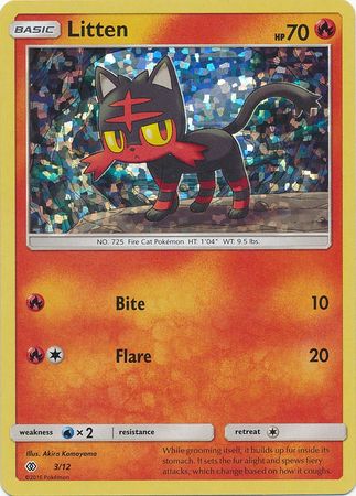 Litten (3/12) [McDonald's Promos: 2017 Collection] | Anubis Games and Hobby