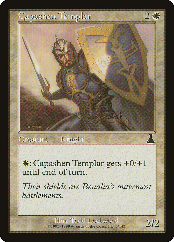 Capashen Templar [Urza's Destiny] | Anubis Games and Hobby