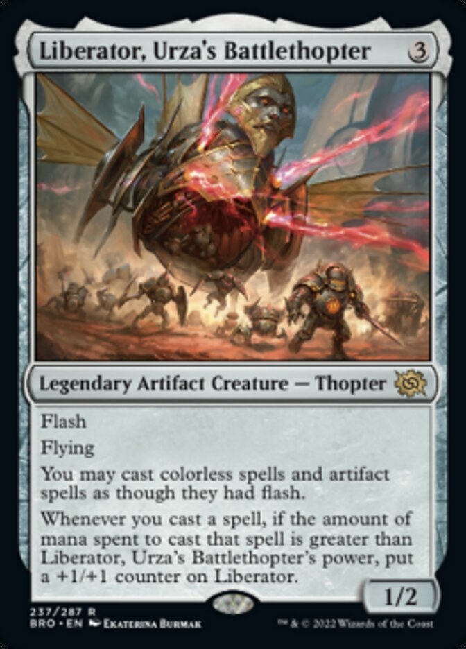 Liberator, Urza's Battlethopter [The Brothers' War] | Anubis Games and Hobby