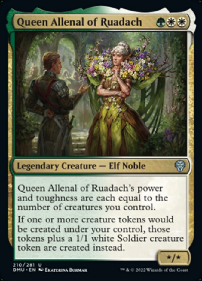 Queen Allenal of Ruadach [Dominaria United] | Anubis Games and Hobby