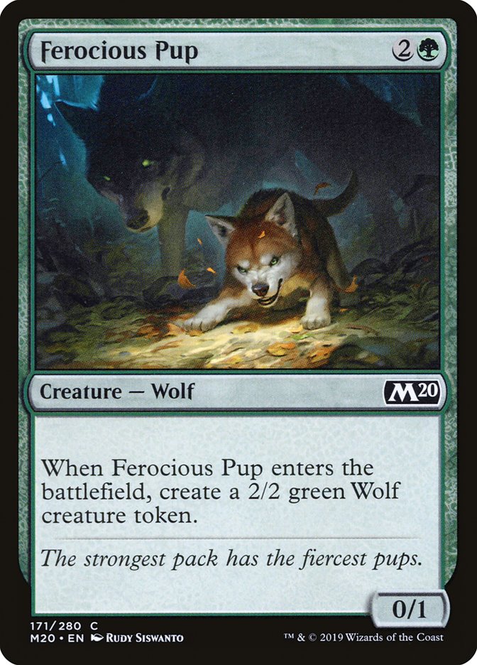 Ferocious Pup [Core Set 2020] | Anubis Games and Hobby