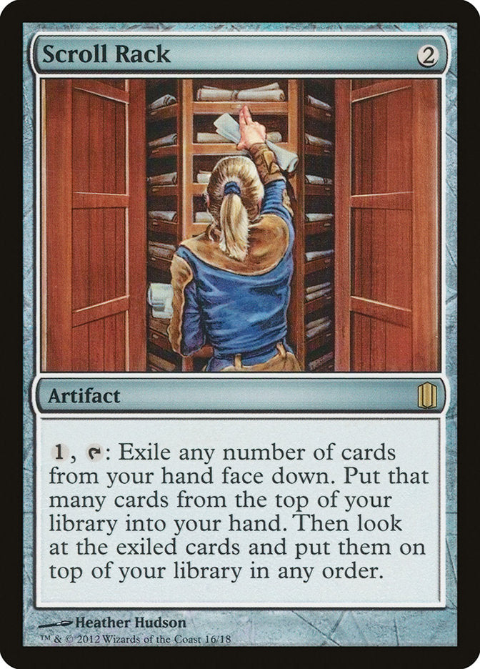 Scroll Rack [Commander's Arsenal] | Anubis Games and Hobby