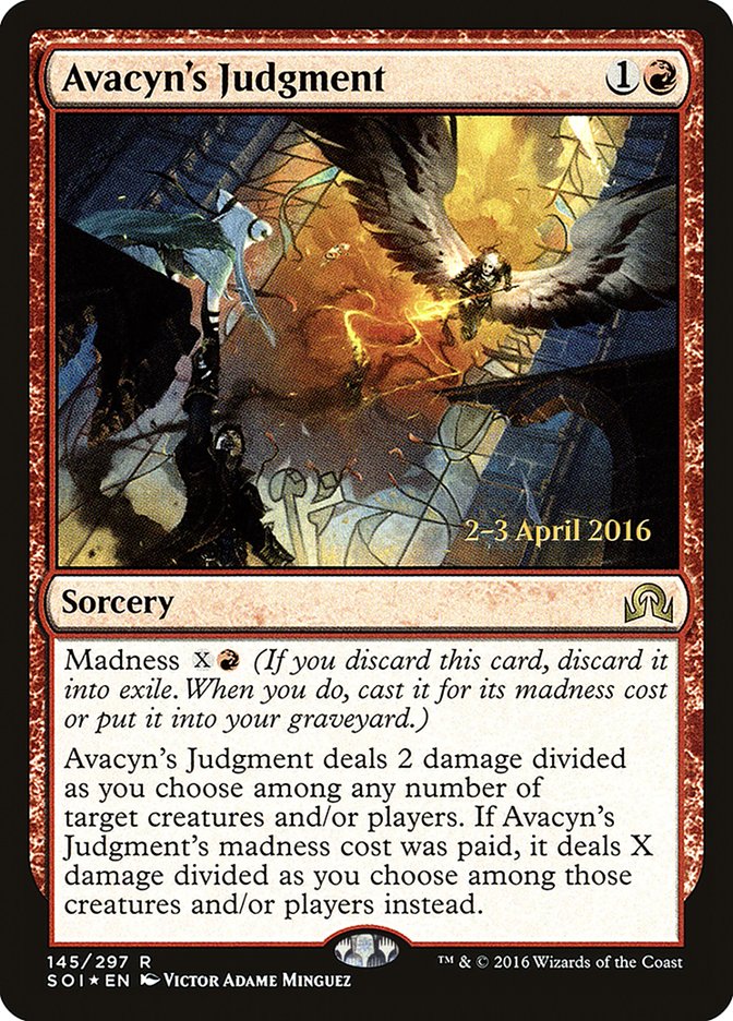 Avacyn's Judgment [Shadows over Innistrad Prerelease Promos] | Anubis Games and Hobby