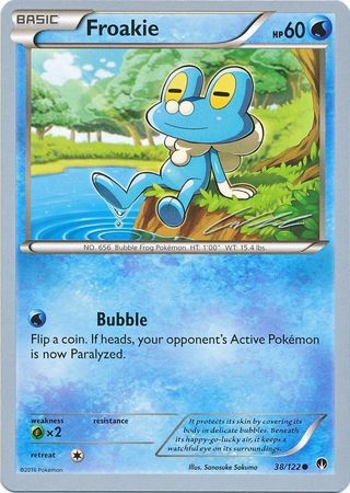 Froakie (38/122) (Ninja Blitz - Cody Walinski) [World Championships 2016] | Anubis Games and Hobby