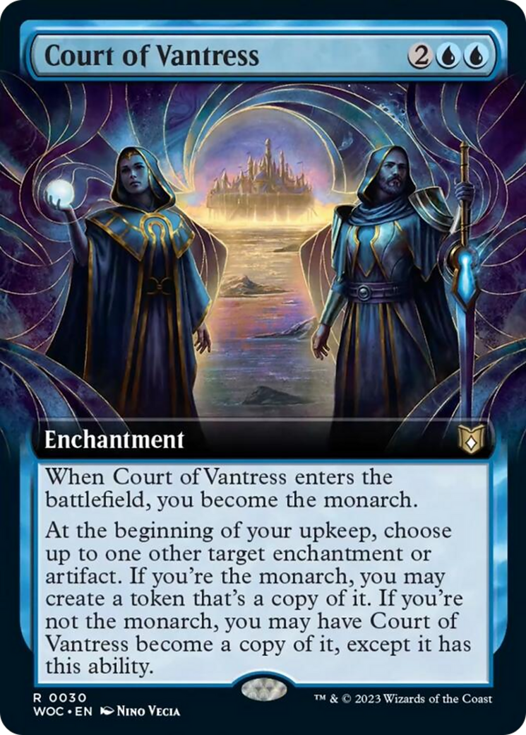 Court of Vantress (Extended Art) [Wilds of Eldraine Commander] | Anubis Games and Hobby