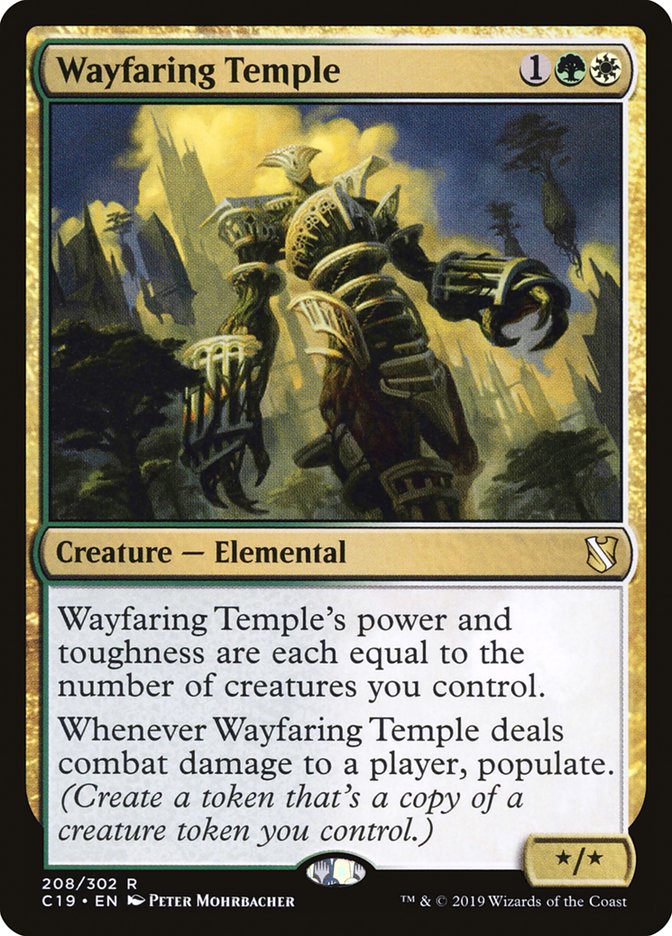 Wayfaring Temple [Commander 2019] | Anubis Games and Hobby