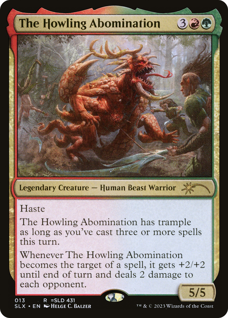 The Howling Abomination [Secret Lair: Universes Within] | Anubis Games and Hobby