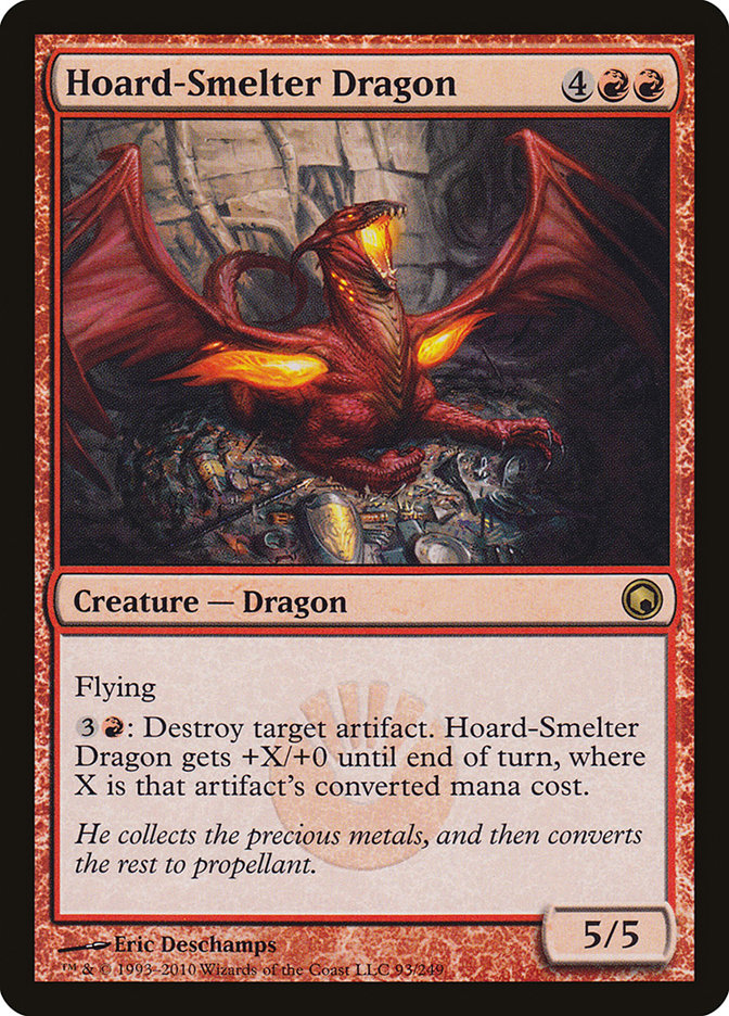 Hoard-Smelter Dragon [Scars of Mirrodin] | Anubis Games and Hobby