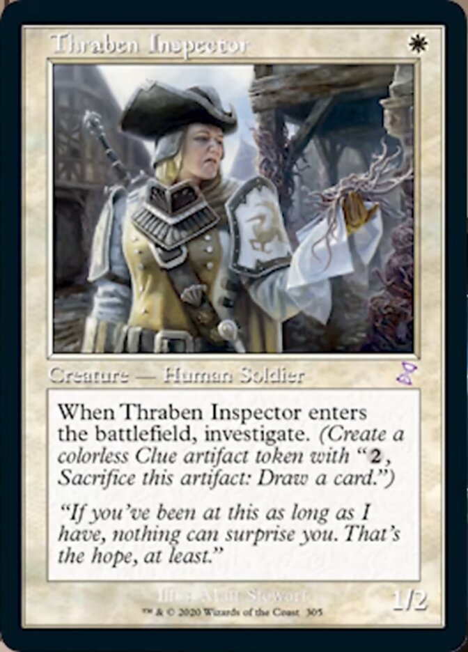 Thraben Inspector (Timeshifted) [Time Spiral Remastered] | Anubis Games and Hobby