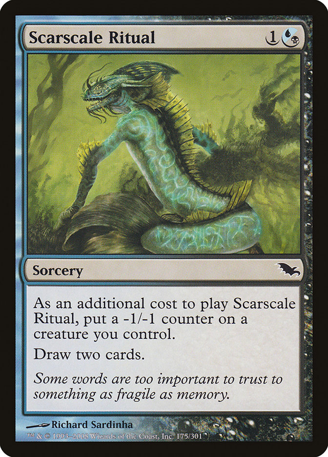 Scarscale Ritual [Shadowmoor] | Anubis Games and Hobby