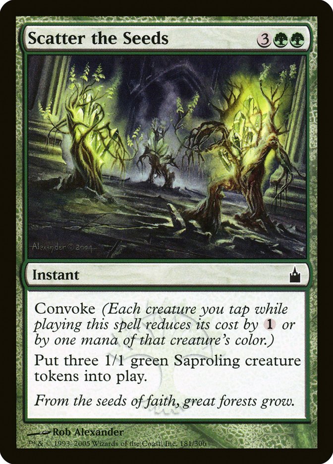 Scatter the Seeds [Ravnica: City of Guilds] | Anubis Games and Hobby