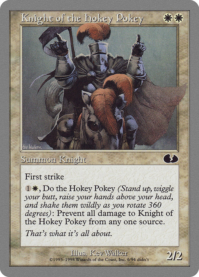 Knight of the Hokey Pokey [Unglued] | Anubis Games and Hobby