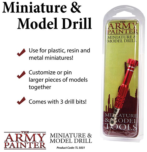 Miniature and Model Drill | Anubis Games and Hobby