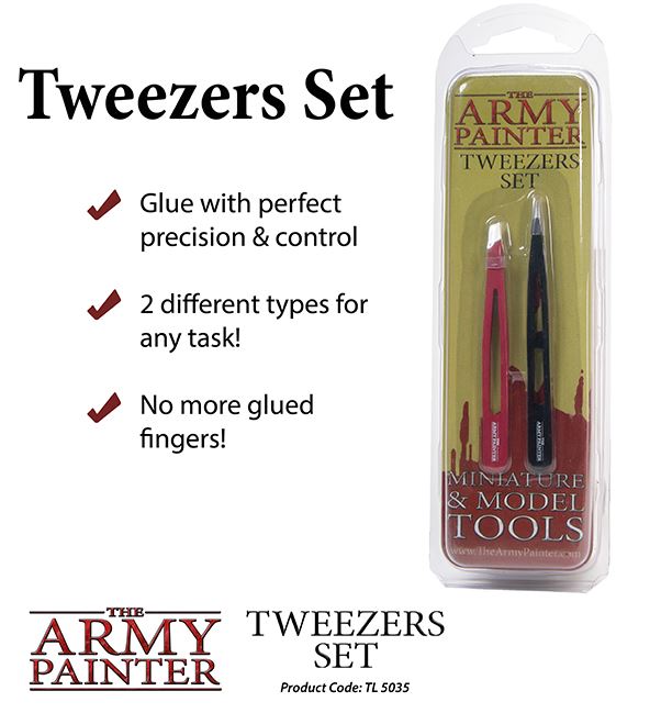 Tweezers Set | Anubis Games and Hobby