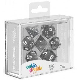 RPG Set Speckled - Black | Anubis Games and Hobby