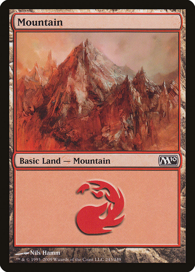 Mountain (243) [Magic 2010] | Anubis Games and Hobby